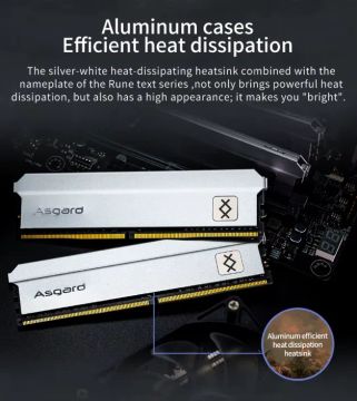 Asgard Memoria ram ddr4 2x16gb 3200mhz