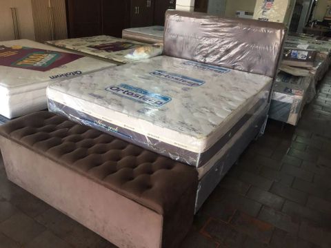 Cama Box Ortosleep com baú recamier - Nova