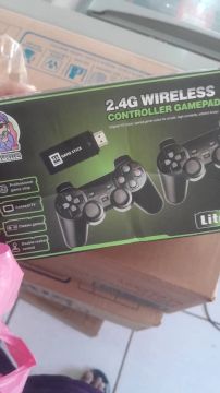 Vidio game top novo com mais de mil jogos na memória 