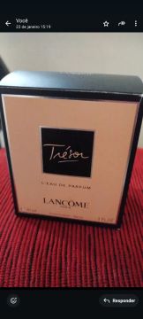 Perfume Lancôme 30 ml, óculos 3d LG e Eau de toilette Bruno banani 50ml