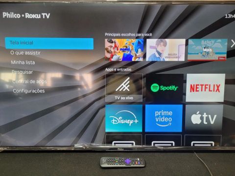 TV Philco Roku Smart 32 polegadas