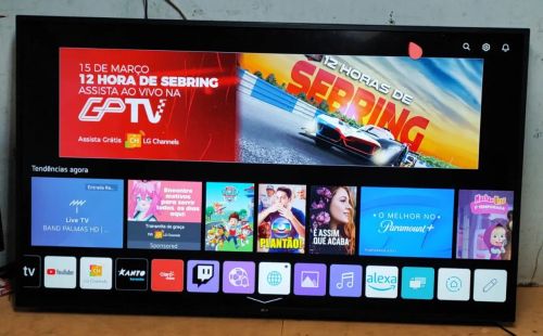 TV LG 60 Smart 4K Magic Controle- Passo cartão e Pego TV menor no negocio 