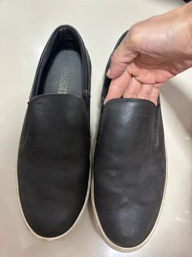Sapatos Slip-on de Couro Preto sergio?s