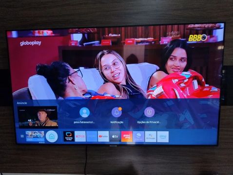 TV Samsung Smart 4K 55 polegadas