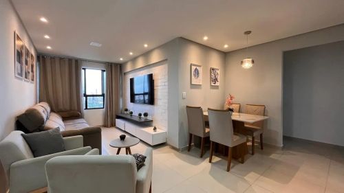 Apartamento 3 quartos - condomínio clube