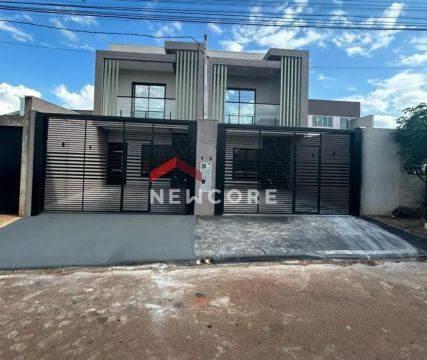 Sobrado em Rua Odila Venturin Crespi - Esmeralda - Cascavel/PR