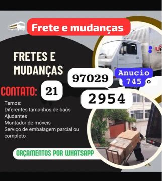 Frete e mudanças , frete interestadual , frere