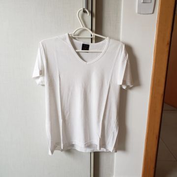 Camiseta feminina branca Média Hering