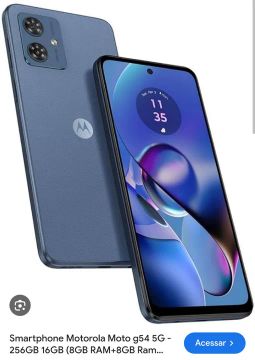 Motorola Moto g54 5G - 256GB 16GB (8GB RAM+8GB Ram)