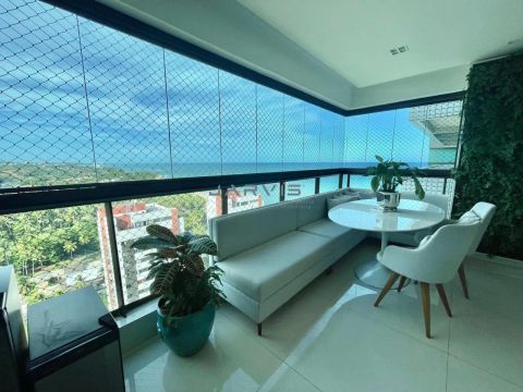 Apartamento beira mar com 2/4 à venda, localizado no Gran Marine - R$ 1.350.000