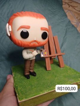 Boneco Funko Pop do Van Gogh