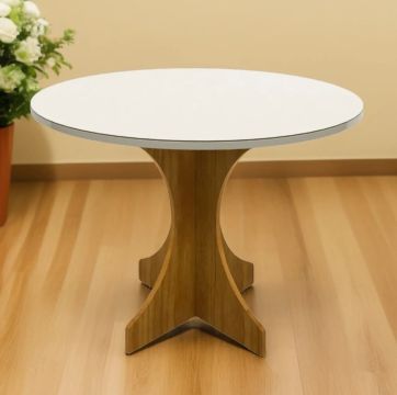 Mesa de Jantar Redonda 1,00x1,00 Floripa tt54