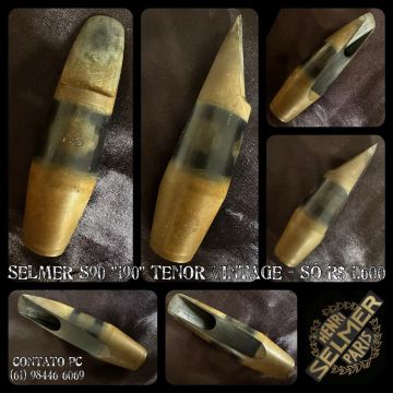 Boquilha para Sax Tenor Selmer S90 - 190 ?Vintage?
