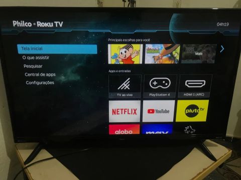 TV Philco Roku 4K Smart