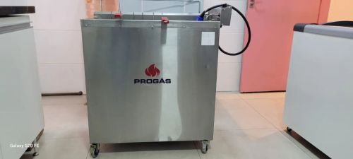 Fritadeira Elétrica Água E Óleo Pr-3008e Progás Aço Inox