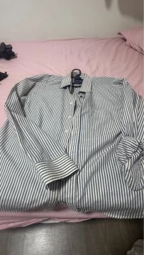 Camisa social over size 