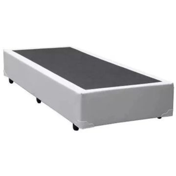 BASE CAMA BOX SOLTEIRO CORINO BRANCO AVALON TL