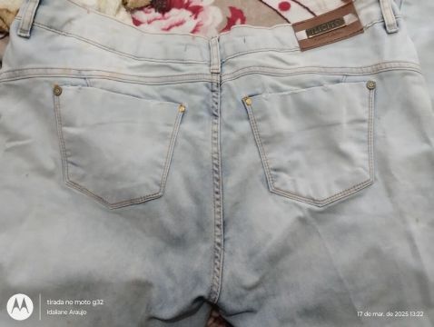 Calça jeans marca ilícito tamanho 46