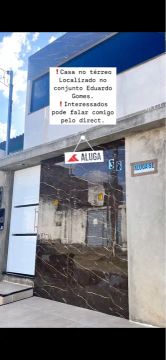 Casa no térreo para alugar 