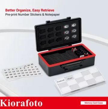 Case Impermeável para cartão de memoria Micro sd, Organizador, Storage Box