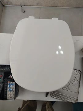 Assento sanitário thema de plástico novo 