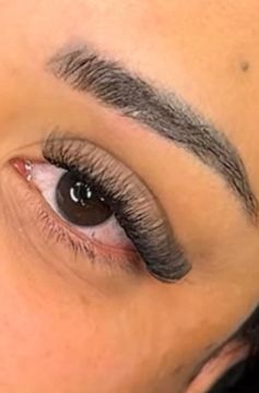 Cílios+designer de sobrancelhas+aplicação de unha soft gel 