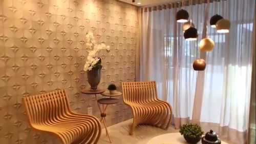 Apartamento 3/4  moderno com varanda e piscina