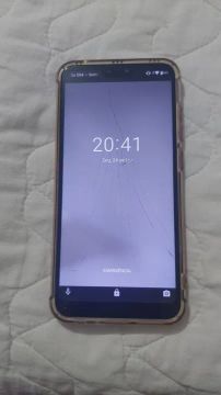 Celular Asus ZenFone Shot Plus 128gb 4gb tela trincada funcionando perfeitamente 