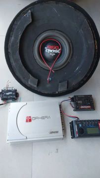 Caixa de Som Subwoofer 10 Polegadas KIT