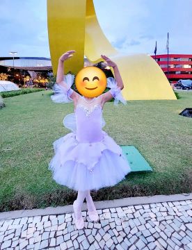 Vestido de bailarina Fada