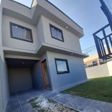 Sobrado de Esquina com 03 Quartos Região do Santa Rita/Tatuquara Curitiba PR  Programa Min