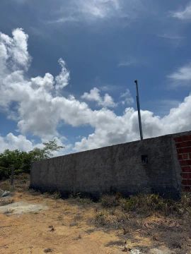 Terreno com muro em carapibus 15 X 30