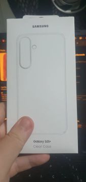 Capa Protetora Transparente Galaxy S25 Plus