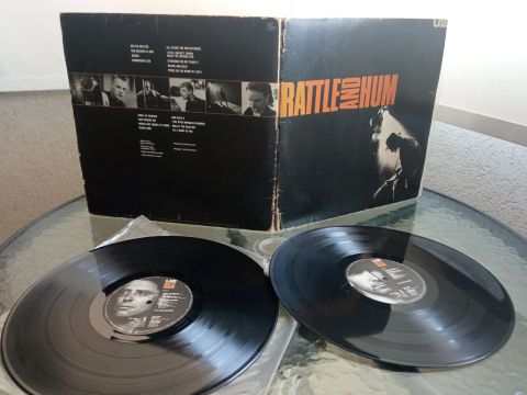 U2 - Rattle and Hum - LP Duplo - Disco de Vinil