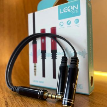 Adaptador De Áudio P2 X 2 P2 FÊMEA 
