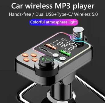 Carregador de celular  e transmissor  fm