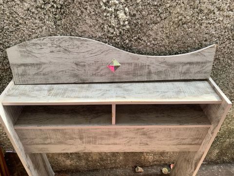 Cabeceira de Cama com Prateleira