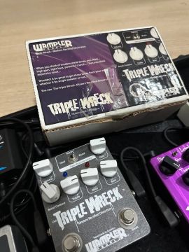 Pedal Guitarra Wampler Triple Wreck Distorção High Gain