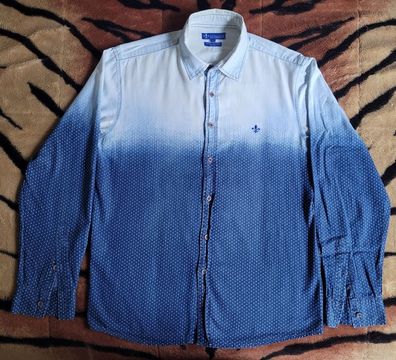 Camisa Social Dudalina Degrade Slim 
