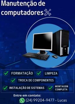 Manutenção em computadores 