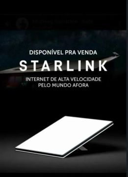 Starlink - Internet de Alta Velocidade e serviço de monitoramento residencial e empresaria