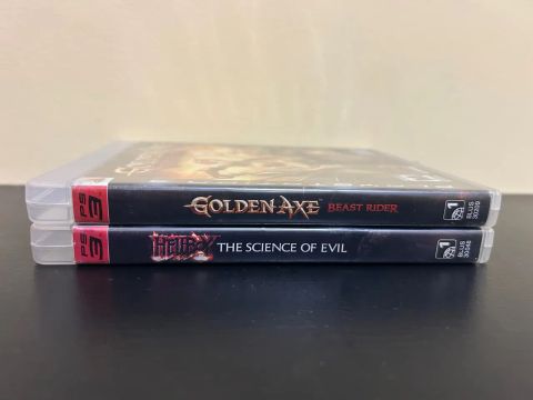 Golden Axe Beast Rider e Hellboy- envio OLX pay 