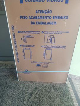 Porta de Vidro para Banheiro - Nova