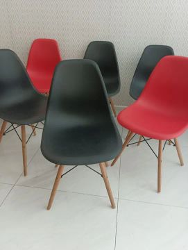 Kit com 6 cadeiras para mesa de jantar