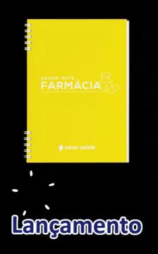Sanar Note Farmácia - Capa comum