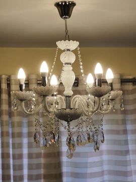 LUSTRE DE 6 BRAÇOS