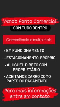 Vendo Ponto Comercial 