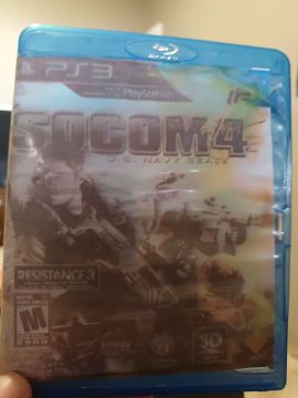 SOCOM 4 U.S. NAVY SEALs - PS3