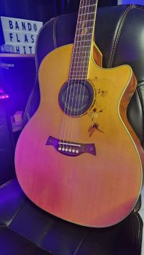 Violão Crafter (TB BUBINGA) Aniversário de 32 anos. Beija Flor