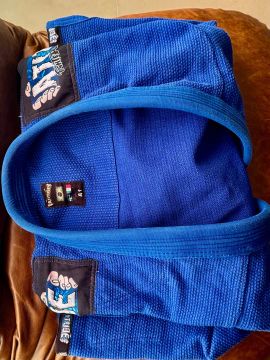 Kimono Azul - Atitude Fight - A1 - Jiu-jítsu